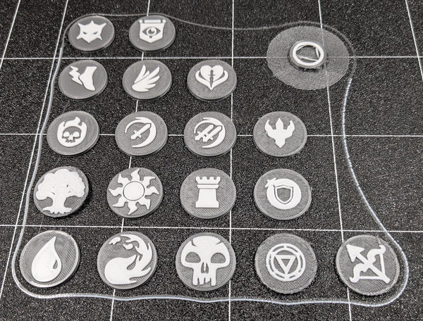 3D Printable MTG Tokens